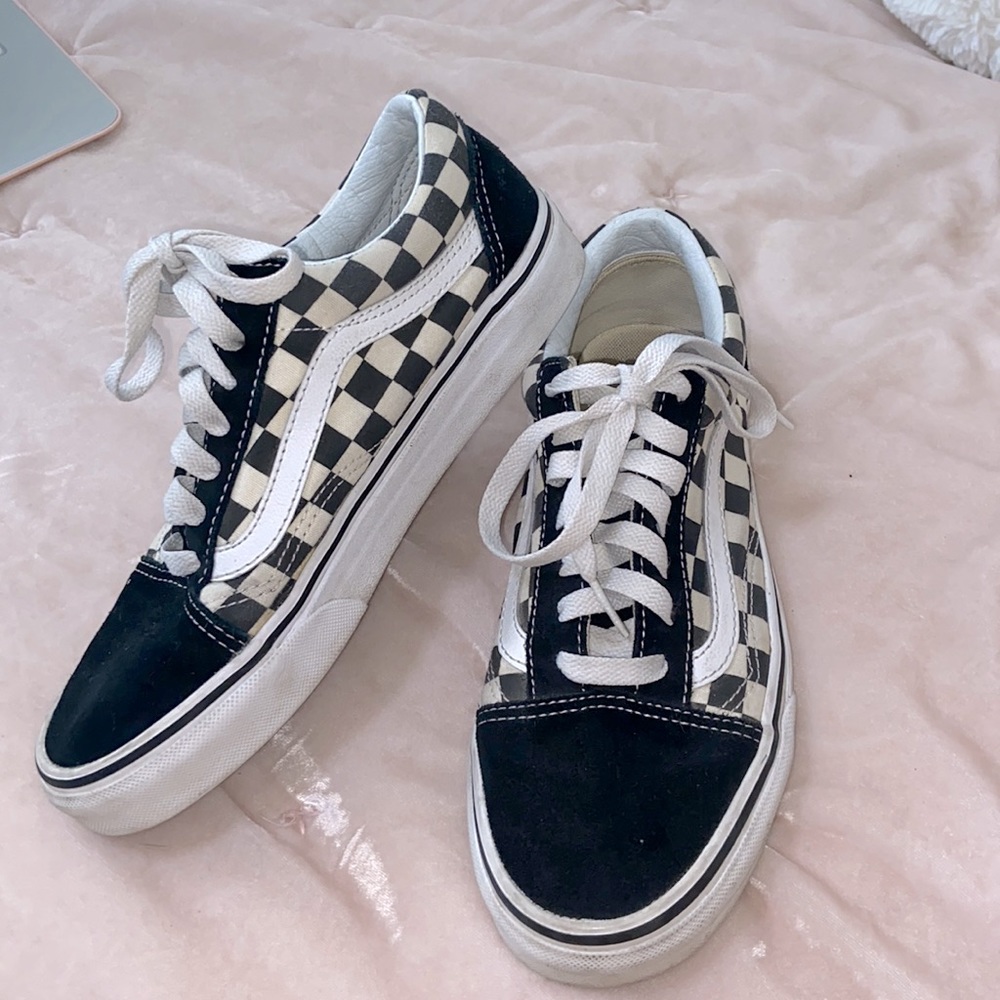 Checkered Old Skool Vans